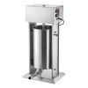 VEVOR Electric Sausage Stuffer, 55 LBS / 25 L Vertical Meat Stuffer, Stepless Speed Control and Foot Pedal