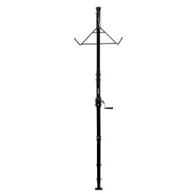 VEVOR Truck Hitch Game Hoist, 500 lbs Load Capacity, Hunting Deer Hoist with 2-inch Receiver, 360-Degree Swivel Shaft & Adjustable Height