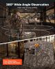 VEVOR Hunting Blind, 2-3 Person See Through Ground Blinds with Carrying Bag, 360 Degree Portable Camouflage Tent