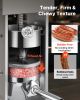 VEVOR Electric Sausage Stuffer, 22 LBS / 10 L Vertical Meat Stuffer, Stepless Speed Control and Foot Pedal