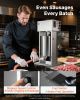 VEVOR Electric Sausage Stuffer, 25 LBS / 12 L Vertical Meat Stuffer, Stepless Speed Control and Foot Pedal