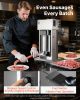 VEVOR Electric Sausage Stuffer, 22 LBS / 10 L Vertical Meat Stuffer, Stepless Speed Control and Foot Pedal