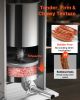 VEVOR Electric Sausage Stuffer, 55 LBS / 25 L Vertical Meat Stuffer, Stepless Speed Control and Foot Pedal