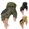 ouTactical Hard Knuckle Fingerless Gloves For Hunting Shooting Airsoft Paintball