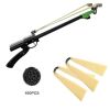 "High-Power Metal Slingshot – Black Ergonomic Handle, Precision Trigger for Hunting, Jungle Expeditions & Outdoor Survival Gear"